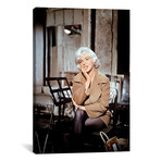 Marilyn Monroe Sitting Next To A Music Stand // Globe Photos, Inc.