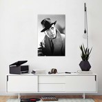 Humphrey Bogart Wearing A Fedora // Movie Star News (18"W x 26"H x 0.75"D)