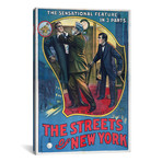 The Streets of New York Play Poster // Print Collection (18"W x 26"H x 0.75"D)