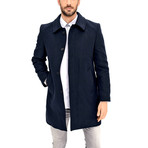 Vienna Overcoat // Dark Blue (Small)