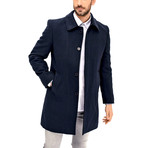 Vienna Overcoat // Dark Blue (Small)