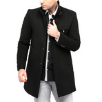 Madrid Overcoat // Black (2X-Large)