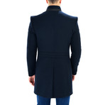 Madrid Overcoat // Dark Blue (Medium)