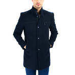PLT8369 Overcoat // Dark Blue (M)