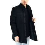 Lisbon Overcoat // Black (Medium)