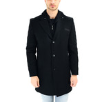 Copenhagen Overcoat // Black (3X-Large)