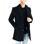 Copenhagen Overcoat // Black (3X-Large)