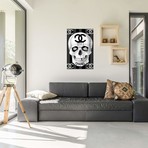 Chanel Skull // Studio One (12"W x 18"H x 0.75"D)