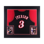 Signed + Framed Jersey // Allen Iverson
