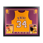Signed + Framed Jersey // Shaquille O'Neal