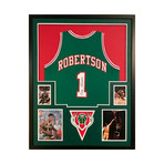 Signed + Framed Jersey // Oscar Robertson