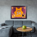 Signed + Framed Jersey // Shaquille O'Neal