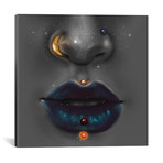 Celestial Piercings I // Stephanie Sanchez (18"W x 18"H x 0.75"D)