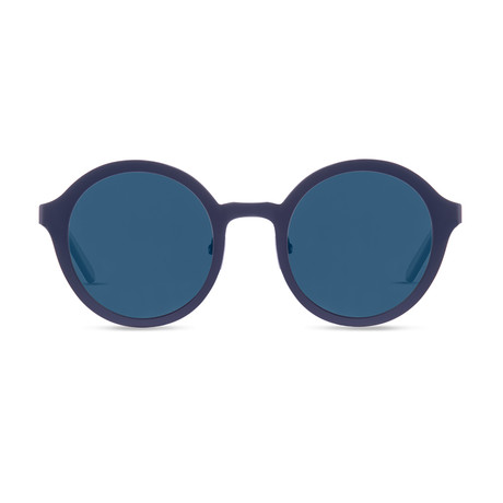 Unisex Dawson Sunglasses (Gray Lens + Sky Blue Frame)