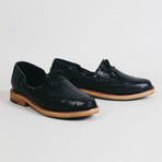 Benito Leather Shoe // Black (US: 9.5)