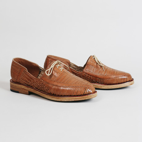 Benito Leather Shoe // Cognac (US: 7.5)