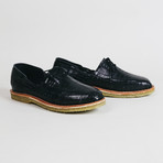 Bentio Natural Leather Shoe // Black (US: 8.5)