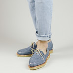 Bentio Natural Leather Shoe // Blue (US: 8.5)