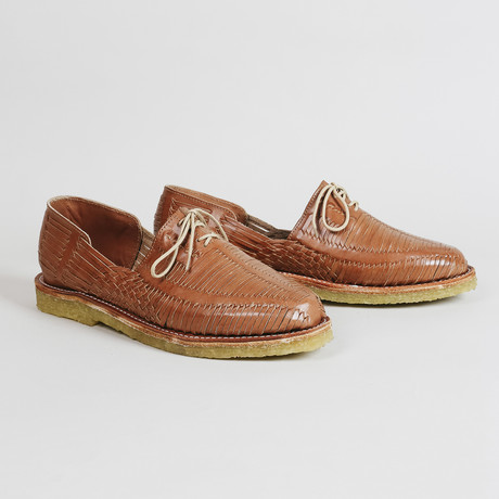 Benito Natural Leather Shoe // Cognac (US: 7.5)