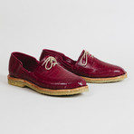 Bentio Natural Leather Shoe // Red (US: 9.5)
