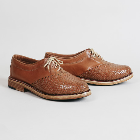 Hidalgo Leather Shoe // Cognac (US: 7.5)