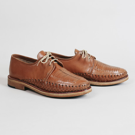 Zapata Leather Shoe // Cognac (US: 7.5)