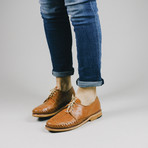 Zapata Leather Shoe // Cognac (US: 9)