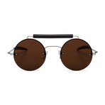 Amnesia // Silver + Black + Brown