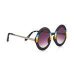 Blue Sky // Matte Black + Rainbow + Black Gradient