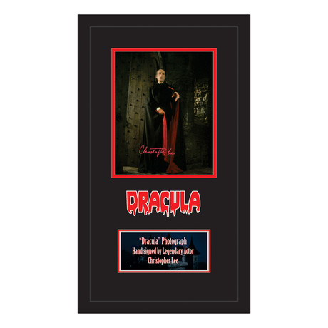Dracula // Christopher Lee