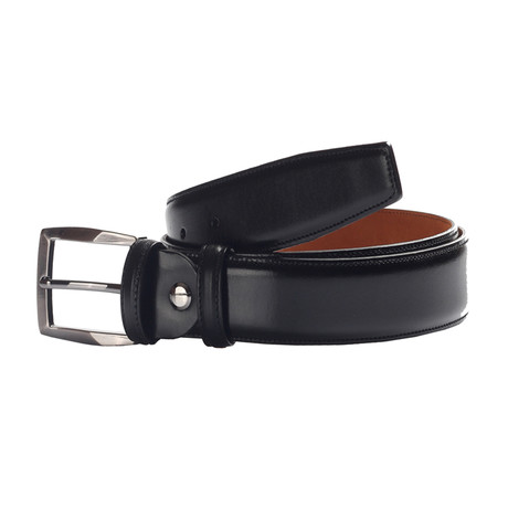 Leather Belt // Black (110 cm // 44" Waist)