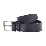 Grain Leather Belt // Dark Blue (110 cm // 44" Waist)