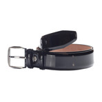 Patent Leather Belt // Black (110 cm // 44" Waist)