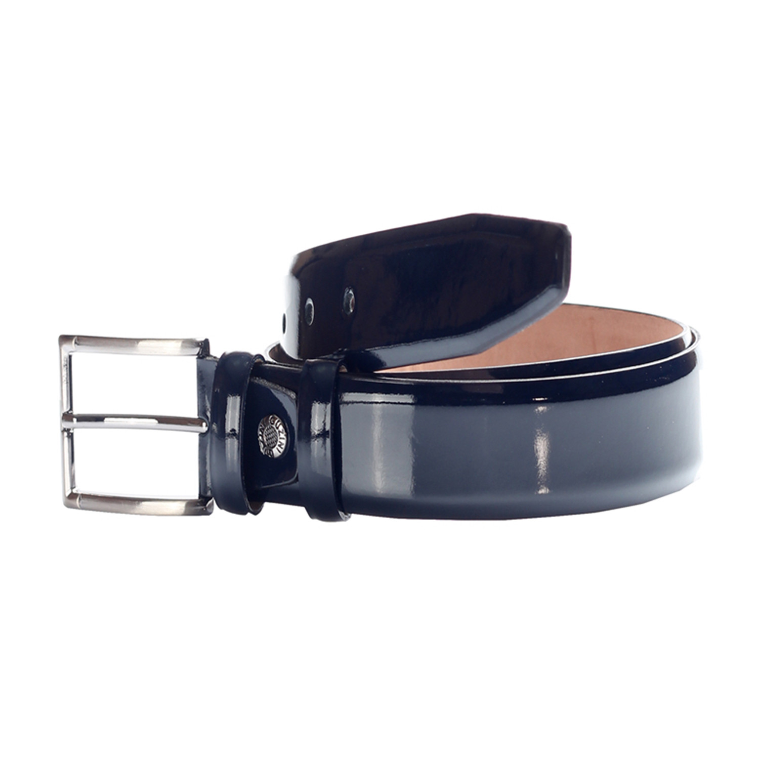 Patent Leather Belt // Dark Blue (115 cm // 46&quot; Waist) - CLEARANCE: Accessories - Touch of Modern