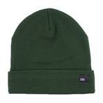 Fleece Lined Beanie // Forest Green