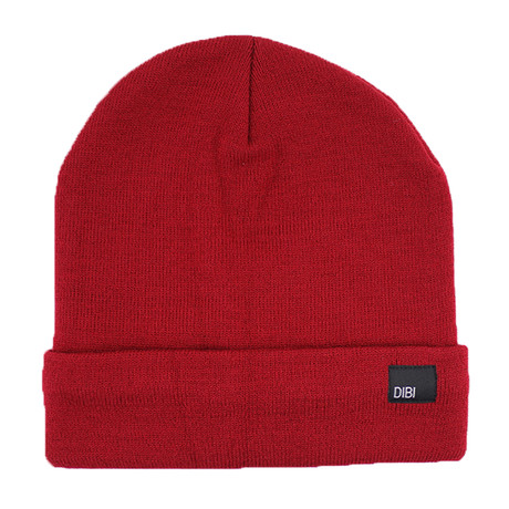 Fleece Lined Beanie // Rust