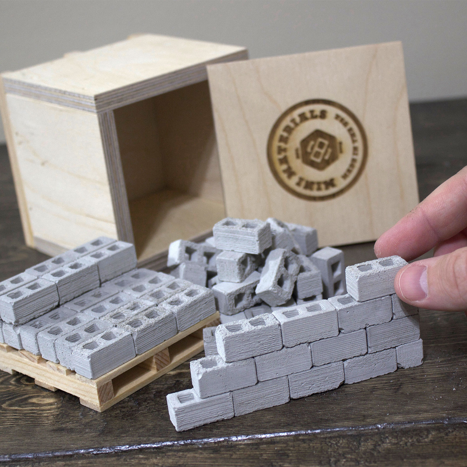 Cinder Blocks // 1:18 Scale - Mini Materials - Touch of Modern