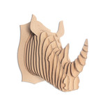 Robbie // Cardboard Rhino Head // Medium (Medium)