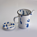 A Little Color // Teapot (Blue)