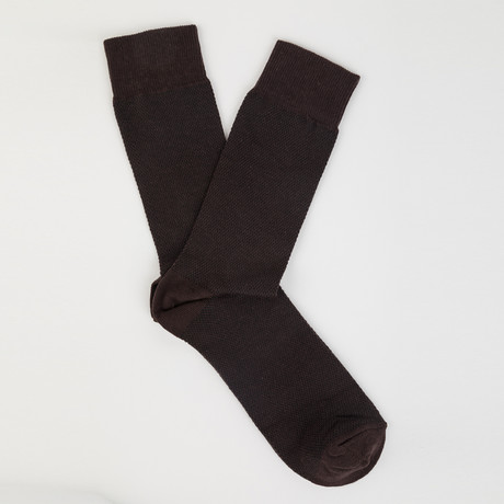 Socks // Dark Brown