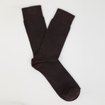 Socks // Dark Brown