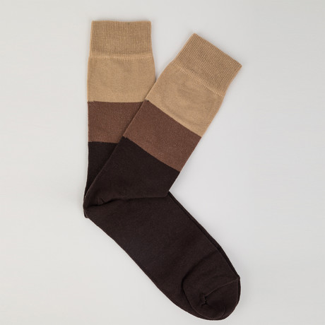 Socks // Brown Mix