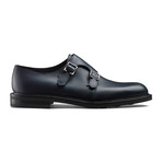 Morval Buffalo Monk Strap // Navy (UK: 6.5)