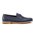 Tore Reverse Suede Loafer // Indigo (UK: 8)