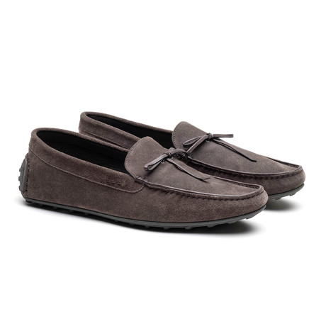 Lynther Suede Loafer // Dark Iron (UK: 6.5)