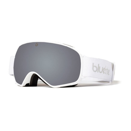 Base Goggle // White + Silver Lens