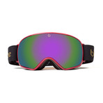 Base Goggle // Bordeaux + Pink Lens