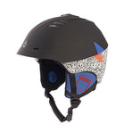 Hybrid Helmet // Black + Multicolor (L/XL)
