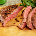 Natural Prime Flank Steaks // 4 Pieces