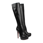 Leather Bianca 140mm Pumps Boots // Black (Euro: 37.5)
